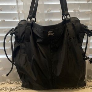 Burberry Large Nylon Tote Bag